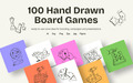 Jogo de tabuleiro Doodle Art Set - Thumbnail 1