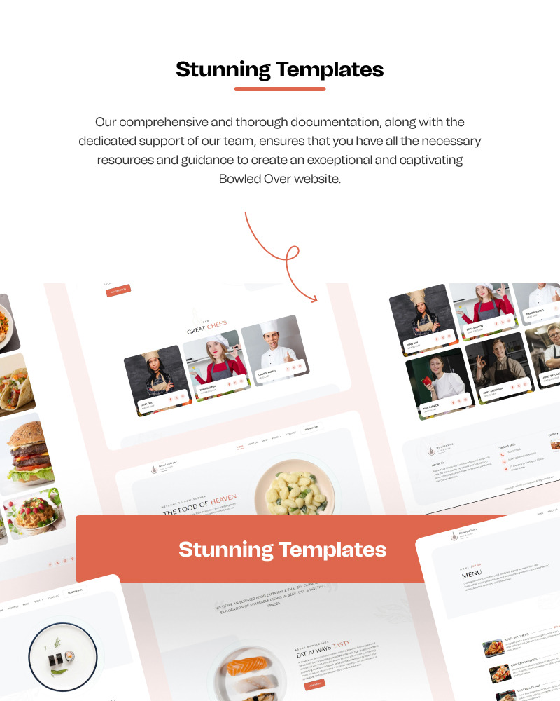 BowledOver – Multi-Page Elementor Template Kit for Food and Drink Services - Features Image 2