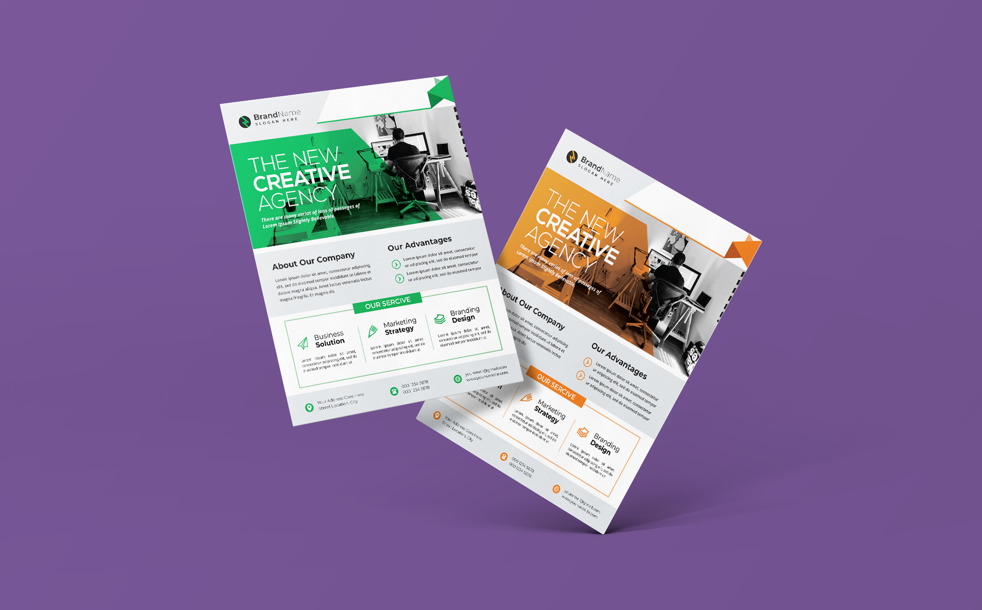 Download Фирменный стиль "4 Color Flyer - Corporate Identity Template" / 4 Color Flyer - Corporate Identity Template - Фирменный стиль на тему графика corporate,flyer,4,color,template,design,layout,illustrator,modern,multipurpose,newspaper,pamphlet,poster,professional,promotion,prospectus,service,leaflet,magazine,marketingundefined