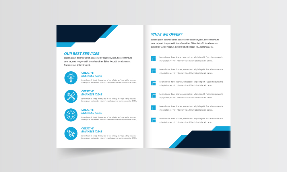 Download Фирменный стиль "Brochure Design - Corporate Identity Template" / Brochure Design - Corporate Identity Template - Фирменный стиль на тему графика brochure,template,business,corporate,company,printable,editable,identity,a4,customize,flyer,brand