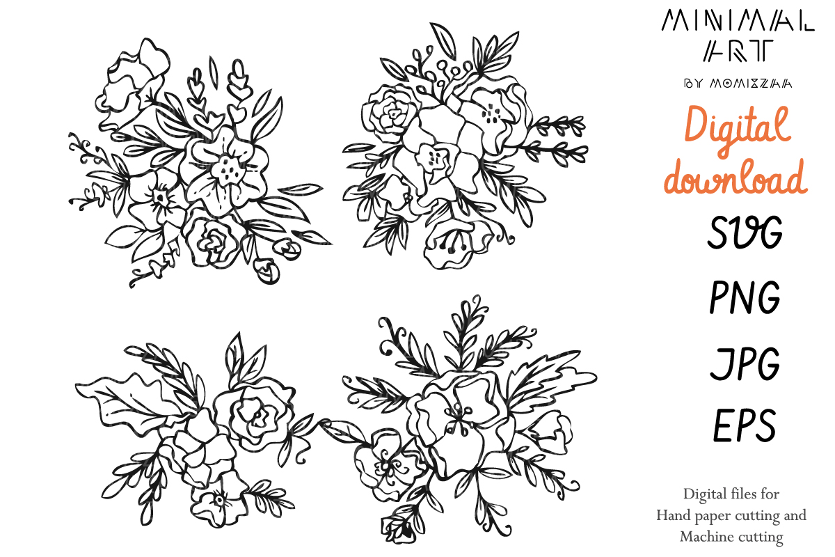 Download Vector "Doodle Flower - Vector Image" / Doodle Flower - Vector Image - Vector на тему клипарт art,background,beautiful,beauty,big,set,black,botanical,botany,collection,cute,decor,decoration,decorative,design,different,drawn,eco,elegance,elegant