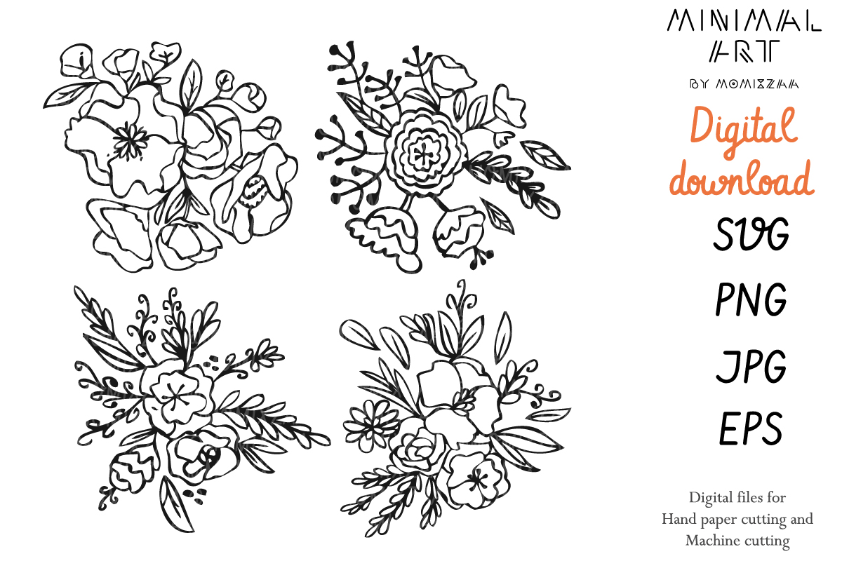 Download Vector "Doodle Flower - Vector Image" / Doodle Flower - Vector Image - Vector на тему клипарт art,background,beautiful,beauty,big,set,black,botanical,botany,collection,cute,decor,decoration,decorative,design,different,drawn,eco,elegance,elegant