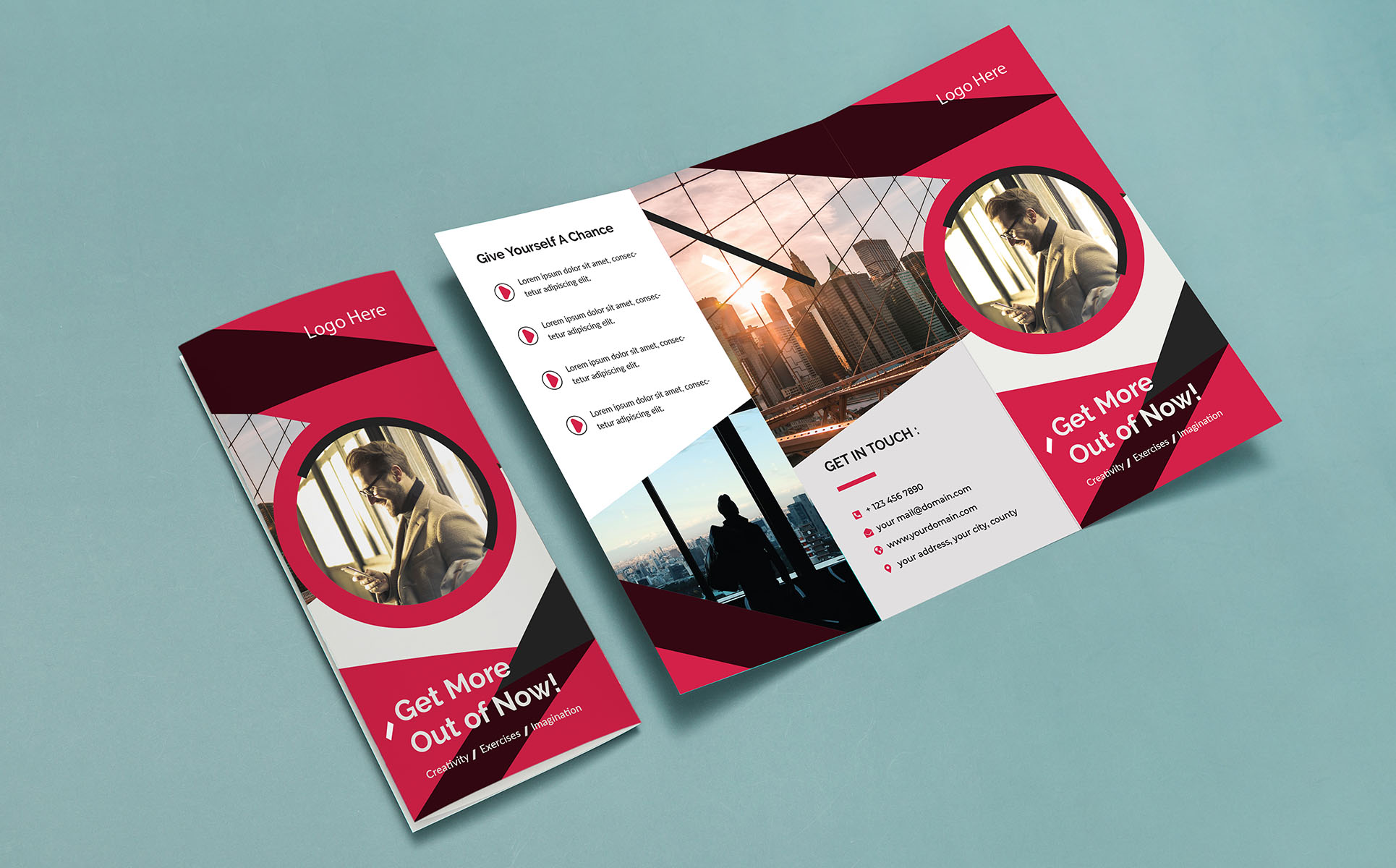 Download Фирменный стиль "Business tri fold brochure design - Corporate Identity Template" / Business tri fold brochure design - Corporate Identity Template - Фирменный стиль на тему графика business,trifold,brochure,design,template,corporate,ad,advertising,clean,marketing