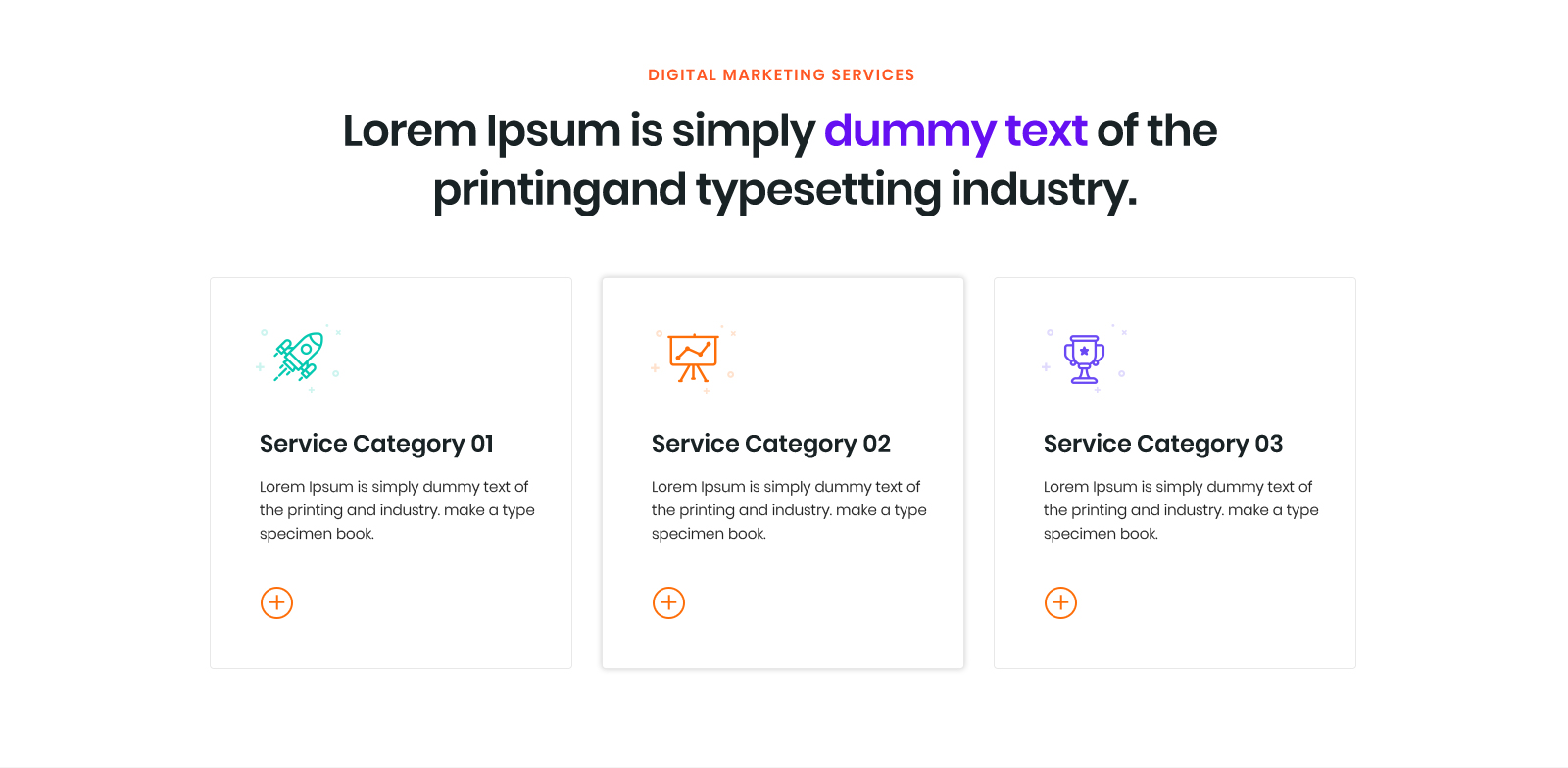Download PSD шаблон "Digital Marketing PSD Template" / Digital Marketing PSD Template - PSD шаблон на тему графика business service,branding,digital media,modern