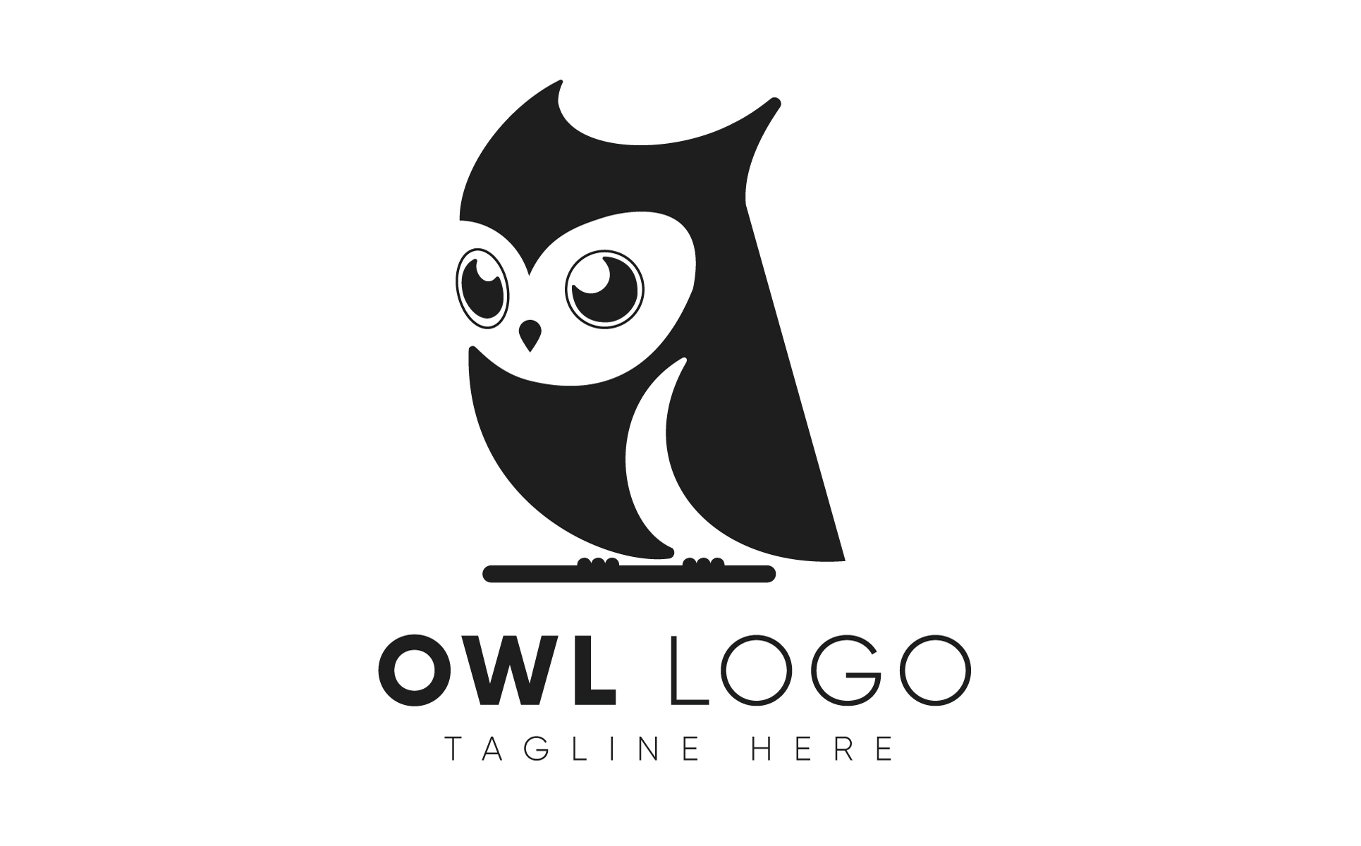 Download Шаблон логотипа "Owl Design Logo Template" / Owl Design Logo Template - Шаблон логотипа на тему графика abstract,animal,bird,company,cool,corporate,creative,education,elegant,entertainment,media,memorable,owl,simple,start,studio,technology,web,website,blog