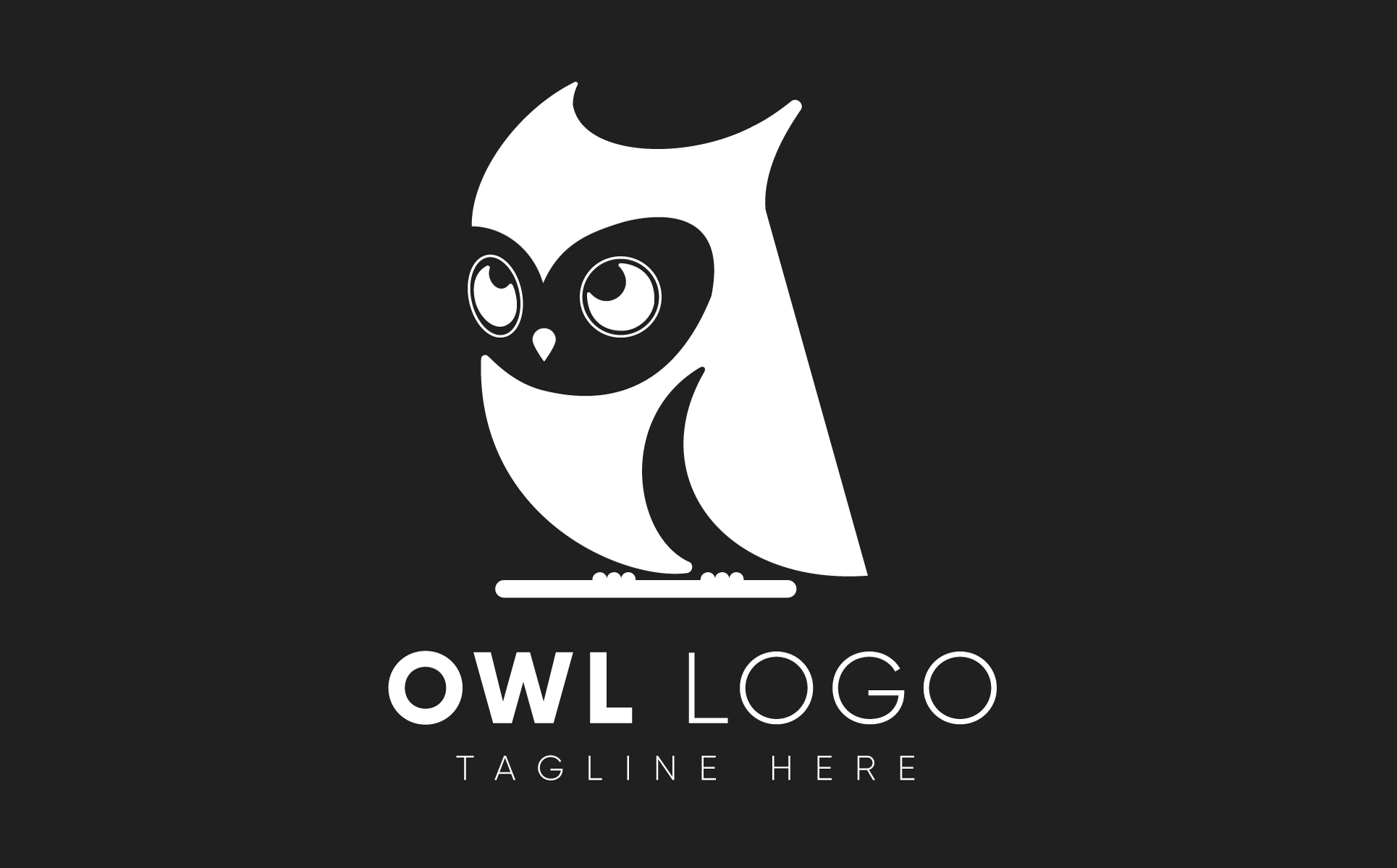 Download Шаблон логотипа "Owl Design Logo Template" / Owl Design Logo Template - Шаблон логотипа на тему графика abstract,animal,bird,company,cool,corporate,creative,education,elegant,entertainment,media,memorable,owl,simple,start,studio,technology,web,website,blog