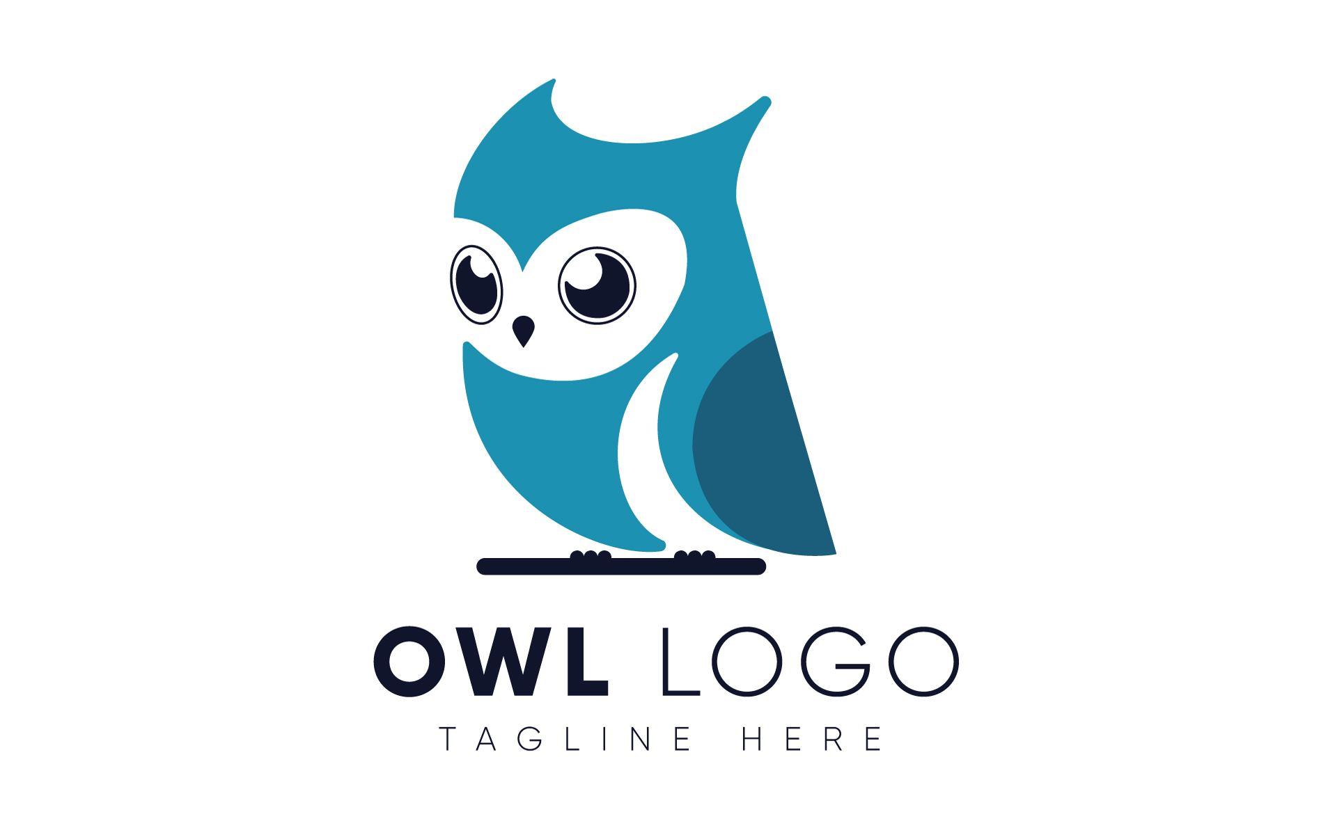 Download Шаблон логотипа "Owl Design Logo Template" / Owl Design Logo Template - Шаблон логотипа на тему графика abstract,animal,bird,company,cool,corporate,creative,education,elegant,entertainment,media,memorable,owl,simple,start,studio,technology,web,website,blog