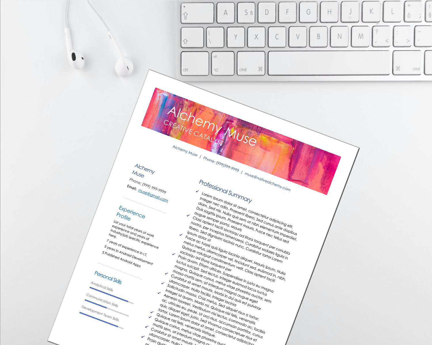 Download Резюме "Set-Dream Design-Native Alchemy (NART0001A) Resume Template" / Set-Dream Design-Native Alchemy (NART0001A) Resume Template - Резюме на тему графика resume,cover letter,references,template,word,google docs,creative,colorful,minimal,clean,modern,multipurpose,2020,2021,editable,easy,custom,design