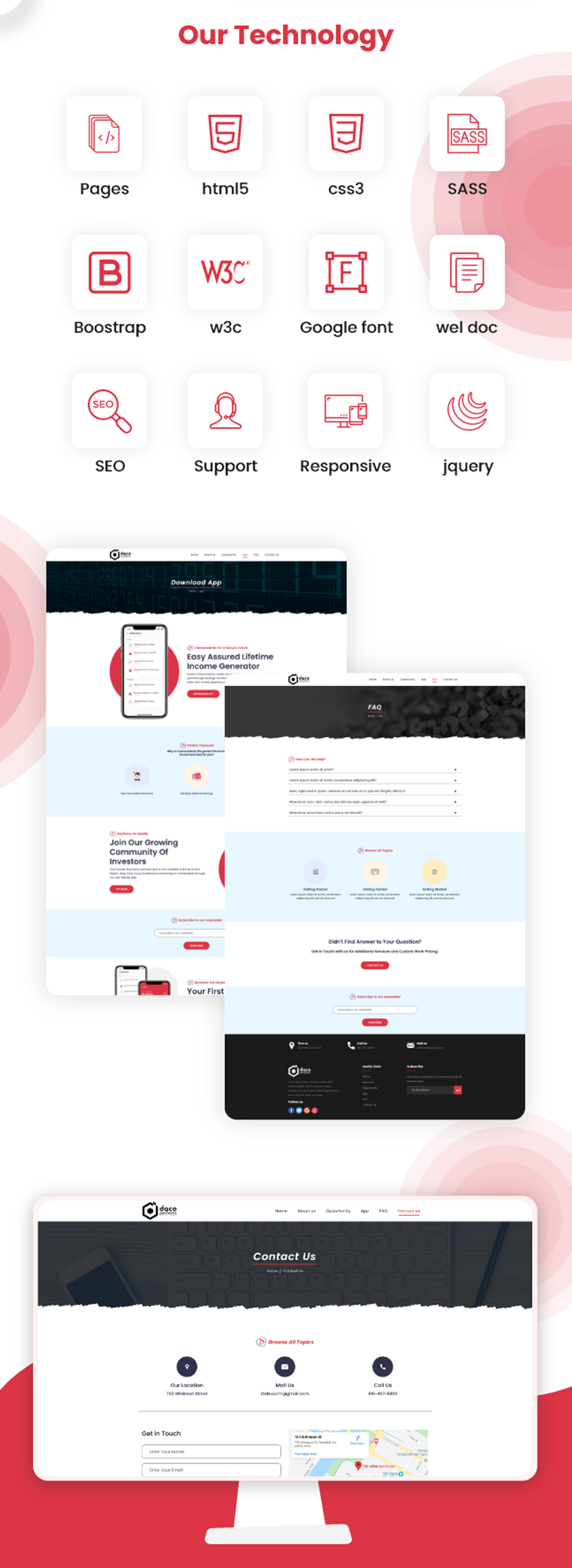 Corporate Business Consulting Theme Website Template