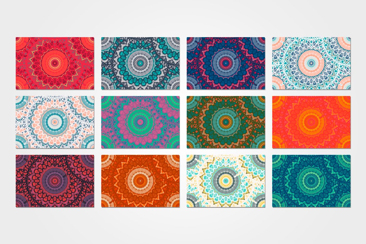 Download Pattern "Ethnic Seamless Set Pattern" / Ethnic Seamless Set Pattern - Pattern на тему графика vintage,design,template,retro,fashion,ornamental,vector,floral,boho,texture,fabric,round,art,tattoo,sun,hand,ornament,magic,decoration,yoga,flower,background,cloth,meditation,geometric,doodle