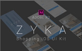 Zyka - Shopping iOS UI Elements Template Small Screenshot Zyka - Shopping iOS UI Elements