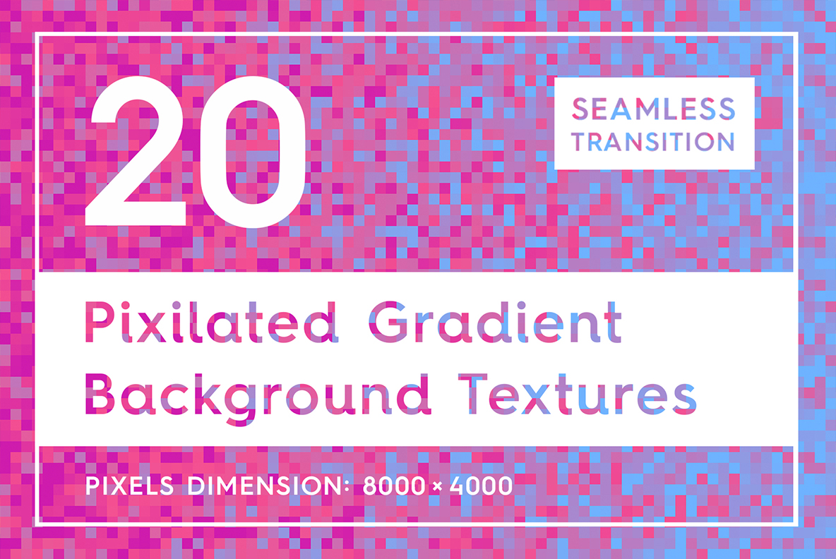 Download Background "20 Seamless Pixilated Gradient Textures Background" / 20 Seamless Pixilated Gradient Textures Background - Background на тему графика pixilated gradient texture,pixilated gradient background,pixilated gradient pattern,pixilated gradient surface,pixilated gradient backdrop,background,texture,seamless,pattern,pixilated,abstra