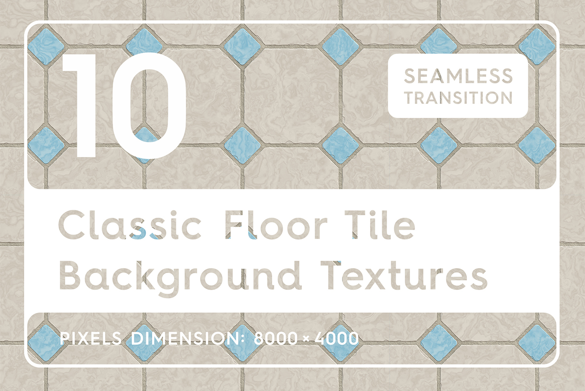 Download Background "10 Seamless Classic Floor Tile Textures Background" / 10 Seamless Classic Floor Tile Textures Background - Background на тему графика floor tile texture,floor tile pattern,floor tile background,floor tile backdrop,floor tile surface,mosaic,ornamental,pattern,pool,abstract,marble,illustration,interior,kitchen,lines,toilet,wa