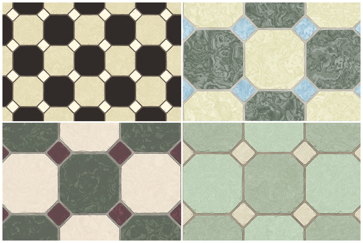 Download Background "10 Seamless Classic Floor Tile Textures Background" / 10 Seamless Classic Floor Tile Textures Background - Background на тему графика floor tile texture,floor tile pattern,floor tile background,floor tile backdrop,floor tile surface,mosaic,ornamental,pattern,pool,abstract,marble,illustration,interior,kitchen,lines,toilet,wa