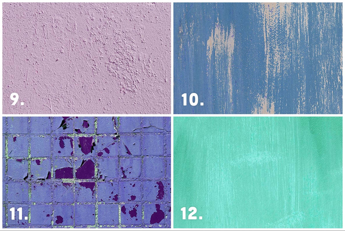 Download Background "30 Original Painted Wall Textures Background" / 30 Original Painted Wall Textures Background - Background на тему графика paint,painted,colored,color,wall,surface,background,texture,backdrop,street,urban,concrete,metal,tiles,corroded,old,weathered,rusty,grunge,brush