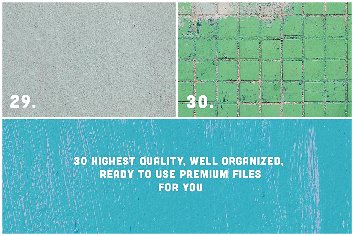 Download Background "30 Original Painted Wall Textures Background" / 30 Original Painted Wall Textures Background - Background на тему графика paint,painted,colored,color,wall,surface,background,texture,backdrop,street,urban,concrete,metal,tiles,corroded,old,weathered,rusty,grunge,brush