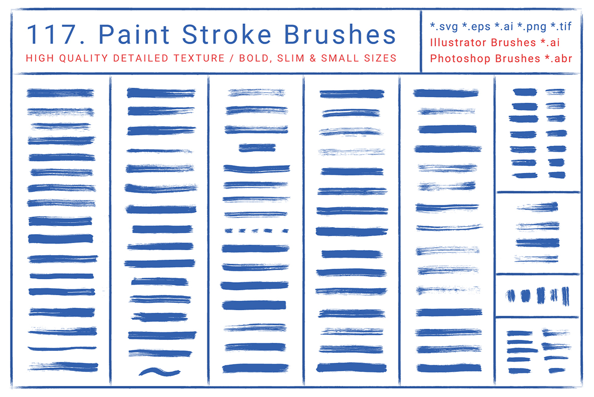 Download Background "117 Paint Stroke Brushes for Illustrator &amp; Photoshop Background" / 117 Paint Stroke Brushes for Illustrator &amp; Photoshop Background - Background на тему графика illustrator brushes,photoshop brushes,paint stroke illustrator brushes,paint stroke photoshop brushes,brush,brushes,hand drawn,paint,painting,stroke,drawing,ink,sketch,sketching,pen,stains,li