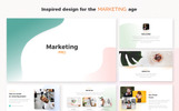 Marketing PRO Presentation Creative Presentation Template Small Screenshot Marketing PRO Presentation PowerPoint Template