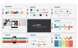 Social Counter Microsoft Presentation Template Small Screenshot Social Counter PowerPoint Template