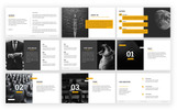 Launch Prémium PowerPoint Sablon Kis méretű képernyőkép Prémium Launch PowerPoint sablon