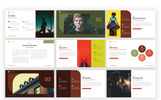 Beauty Breaks Creative Business keynote template En liten skärmdump Beauty Breaks Creative Business Keynote Template