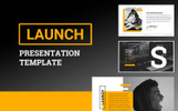 Launch Luxusní pro keynote motiv Malý screenshot Luxusní Šablona pro Keynote "Launch"