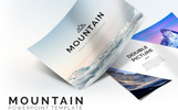 Mount Creative PPT Theme Small Screenshot Mount PowerPoint Template