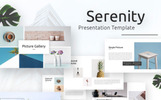 Serenity - Business Beautiful PPT Template Small Screenshot Serenity - Business PowerPoint Template