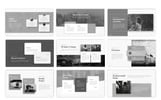 Backdrop - Black and White PowerPoint Theme Kleiner Screenshot PowerPoint Vorlage namens "Backdrop - Black and White"