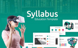 Syllabus - Education Beautiful PPTX Theme Small Screenshot Syllabus - Education PowerPoint Template