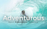 Adventurous - Brush Modello PowerPoint Screenshot piccolo Modello PowerPoint #75515 "Adventurous - Brush"