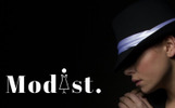 Modist - Multipurpose Fashion Plantilla PowerPoint Captura de Pantalla Pequeña Plantilla PowerPoint para Sitio de Gráficos