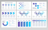 Porters Five Forces Analysis for Tema Keynote Captura de Pantalla Pequeña Plantilla Keynote para Sitio de Gráficos