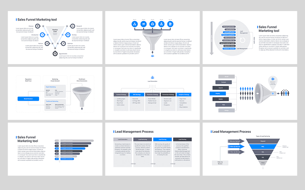 Lead Generation Keynote Theme Small Screenshot Lead Generation Keynote Template