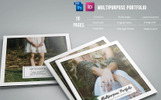Square Portfolio Brochure Bedrijfsidentiteit Klein Screenshot "Square Portfolio Brochure" Bedrijfsidentiteit template