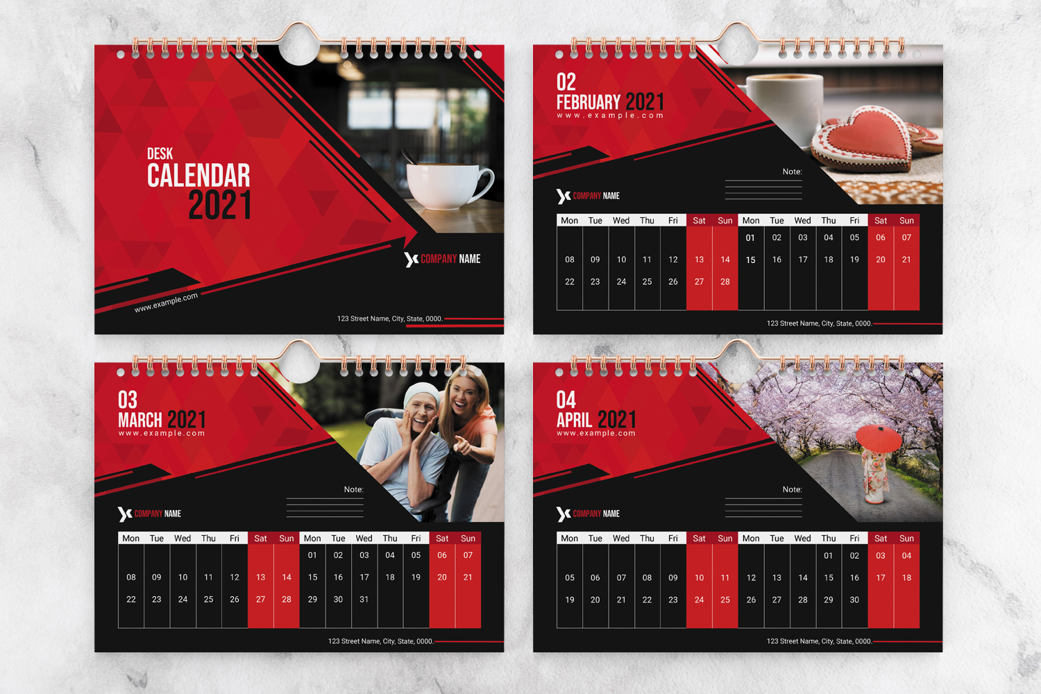 Download Planner "Desk Calendar Template 2021 Planner" / Desk Calendar Template 2021 Planner - Planner на тему графика dek calendar,calendar 2021,printable calendar,company calendar,clean,business,minimal,template,photoshop template,desk calendar design,design