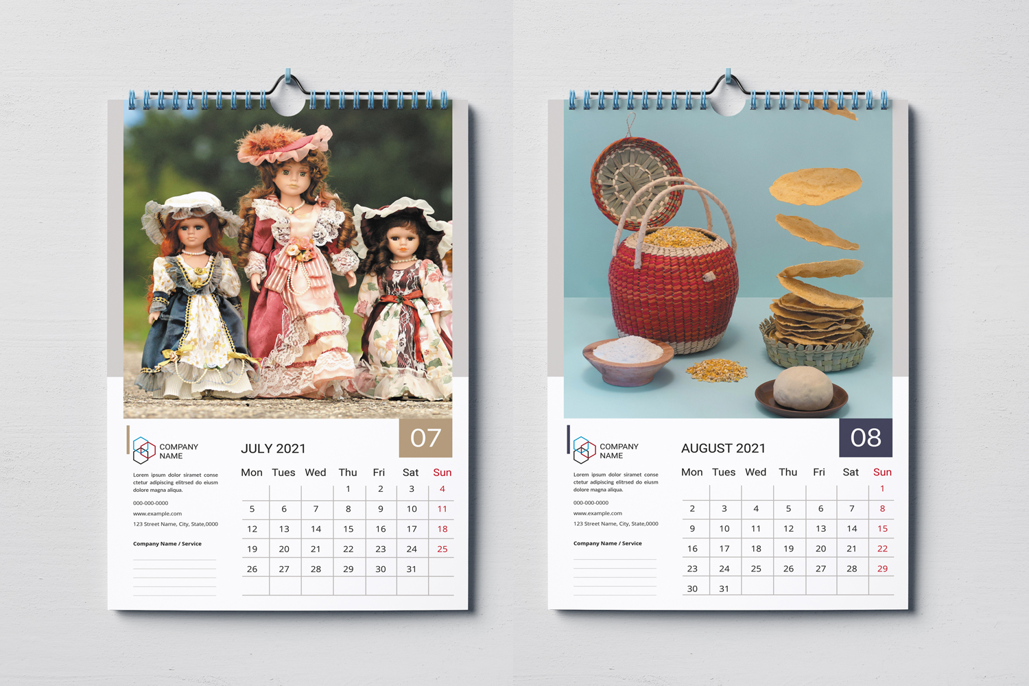 Download Planner "Wall Calendar 2021 Planner" / Wall Calendar 2021 Planner - Planner на тему графика wall calendar,calendar template,business calendar,calendar 2021,wall calendar 2021,company calendar,printabe calendar,professional design,photoshop template,clean,minimal,creative,print ready