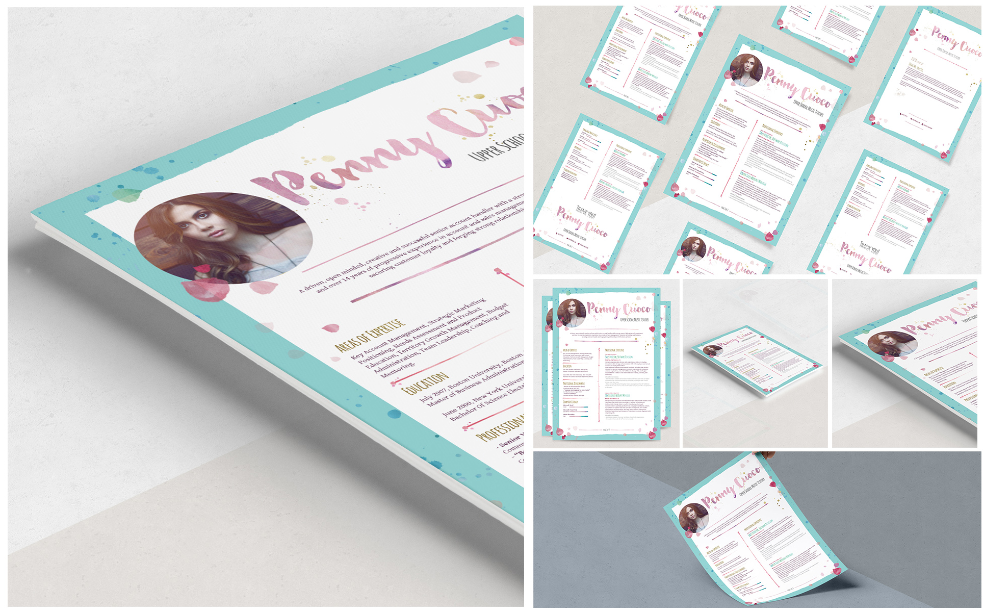 Bellatrix Resume Template Small Screenshot Bellatrix Resume Template