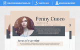 Carminia Resume Theme Small Screenshot Carminia Resume Template