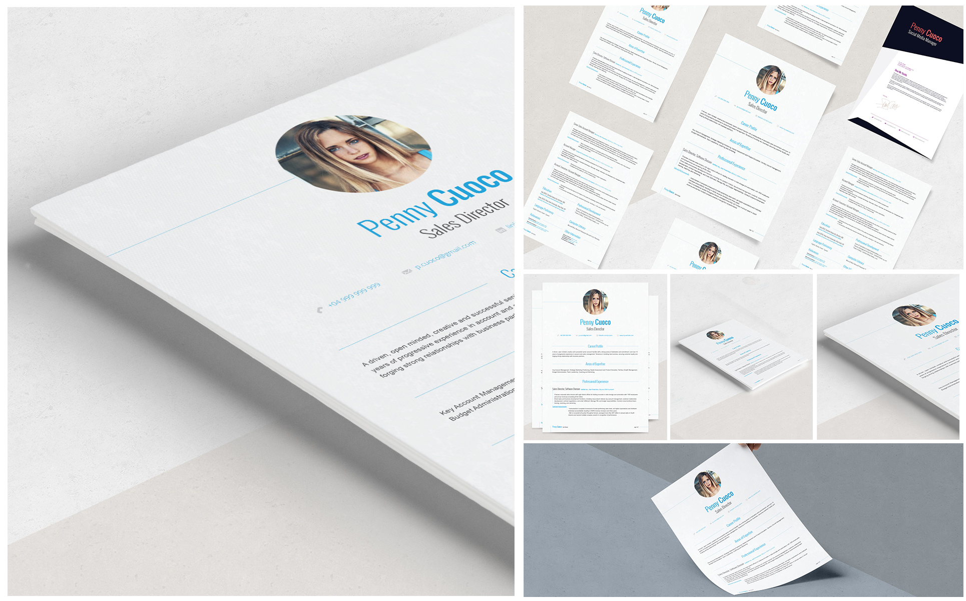 Gemini Resume Template Small Screenshot Gemini Resume Template