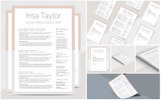 Irisa Resume Theme Small Screenshot Irisa Resume Template