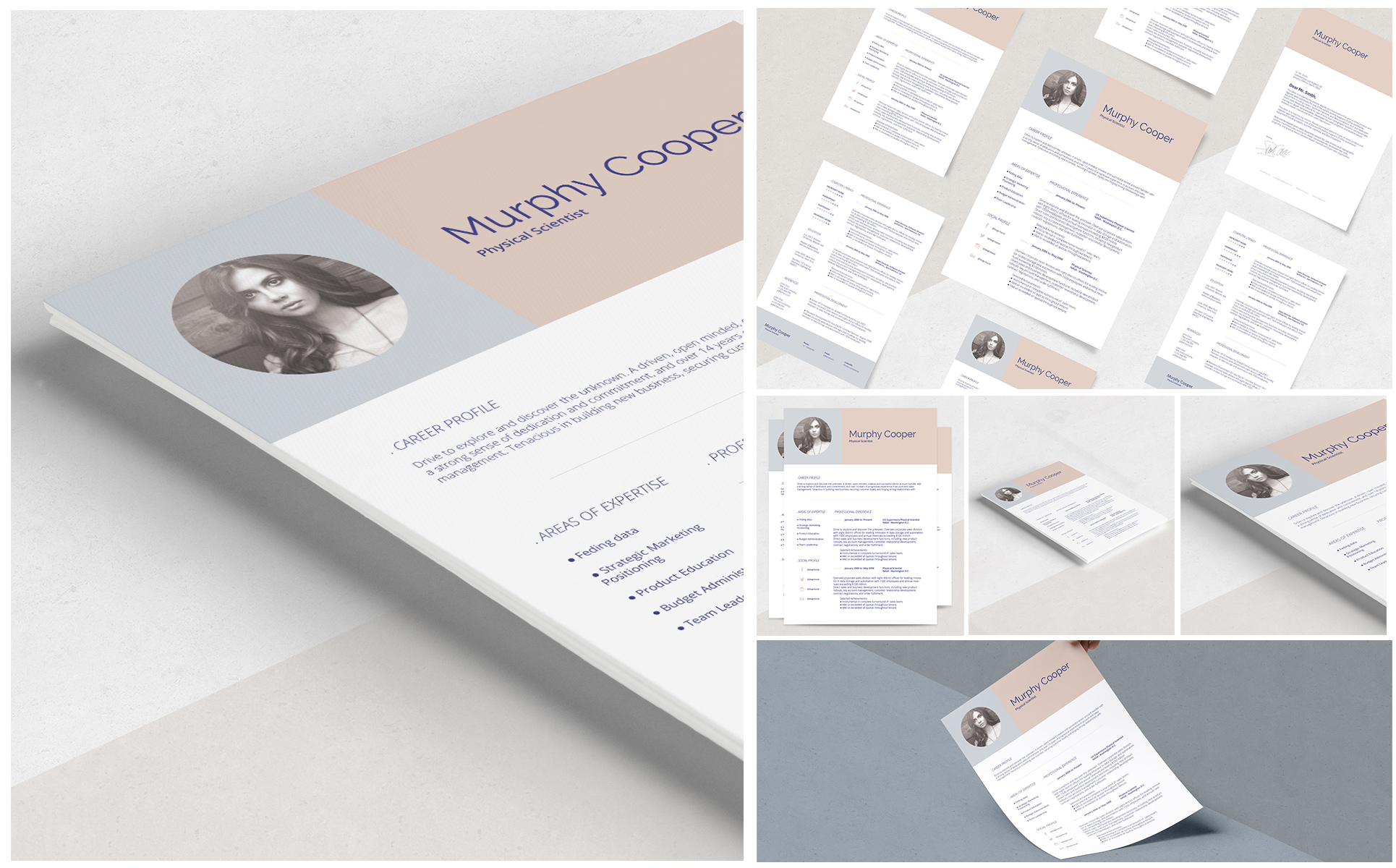 Murphy Resume Theme Small Screenshot Murphy Resume Template