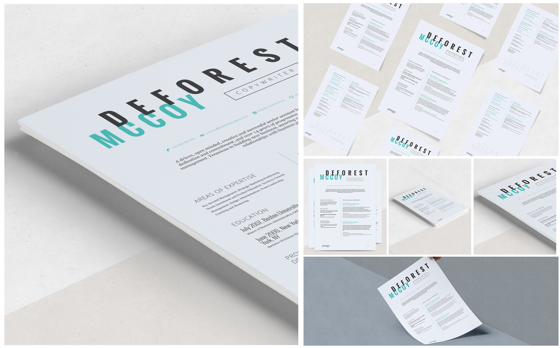 Perseus Resume Theme Small Screenshot Perseus Resume Template