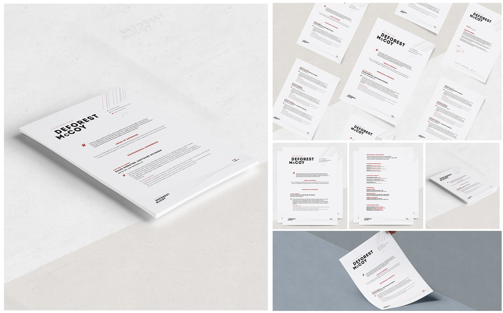Primus Resume Theme Small Screenshot Primus Resume Template