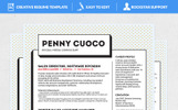 Zonje Resume Theme Small Screenshot Zonje Resume Template