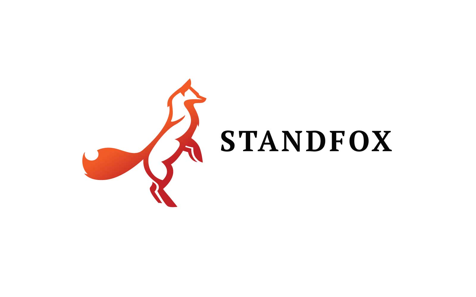 Download Шаблон логотипа "Stand Fox Logo Template" / Stand Fox Logo Template - Шаблон логотипа на тему графика adorable,angry,animal,animals,animation,art,blog,body,cartoon,characters,cute,face,fox,foxy,fur,illustrator,lovely,mascot,modern,orange