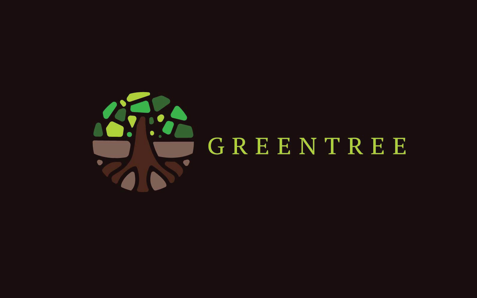 Download Шаблон логотипа "Green Tree Logo Template" / Green Tree Logo Template - Шаблон логотипа на тему графика animals,banner,certified,eco,food,fragrances,free,gluten,gmo,handmade,health,heart,icon,illustration,ingredients,label,leaf,logo,natural,nature