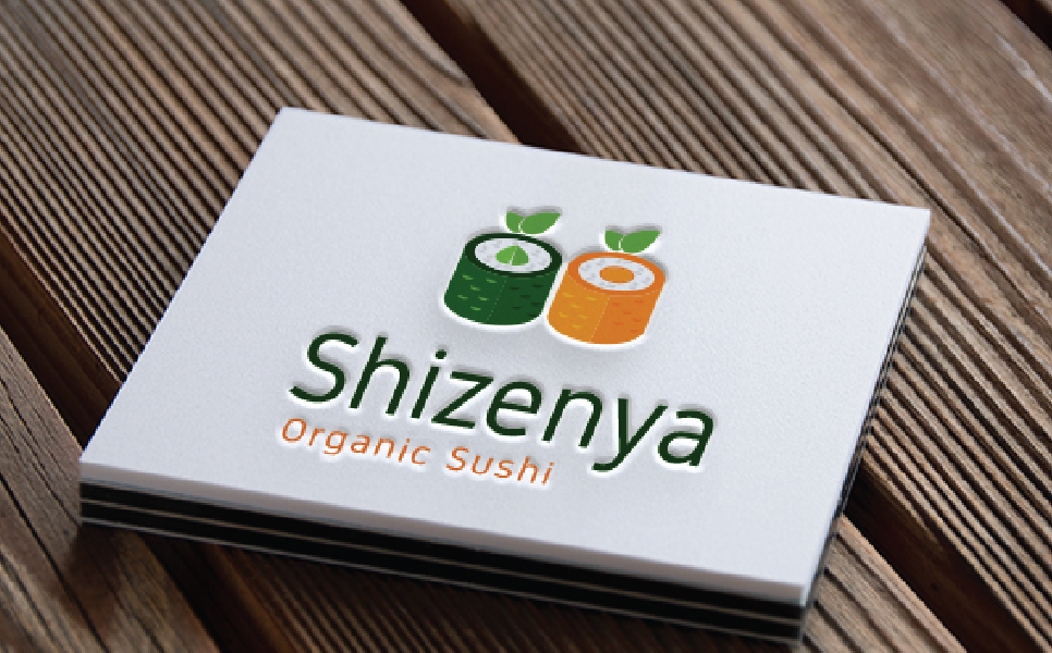 Download Шаблон логотипа "Sushi Organic Logo" / Sushi Organic Logo - Шаблон логотипа на тему графика art,asia,asian,bar,cafe,dinner,fish,food,fresh,icon,isolated,japan,japanese,logo,logotype,meal,menu,oriental,red,restaurant