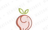 Elephant Fruit Logo标志 小的屏幕截图 "Elephant Fruit" logo标志模板