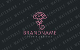 Carnation Flower Logo Template 70557